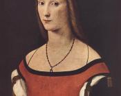 洛伦佐 科斯塔 : Portrait of a Woman